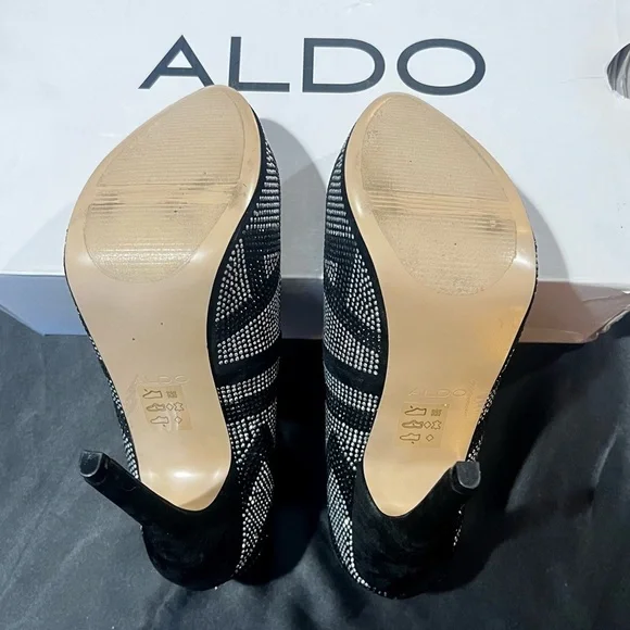 ALDO Chevron Bedazzled Heels​ - Picture 10 of 10